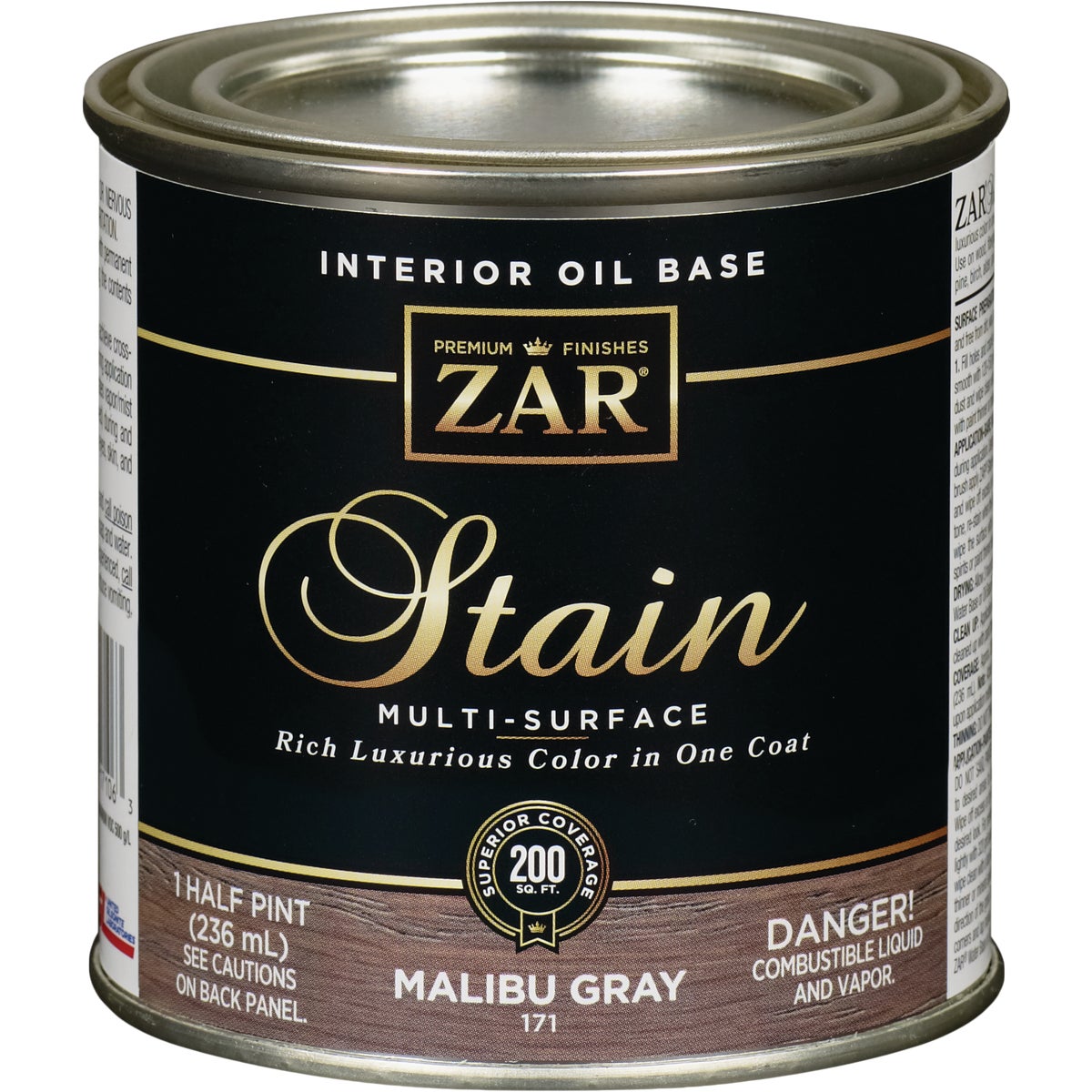 ZAR MALIBU GRAY STAIN