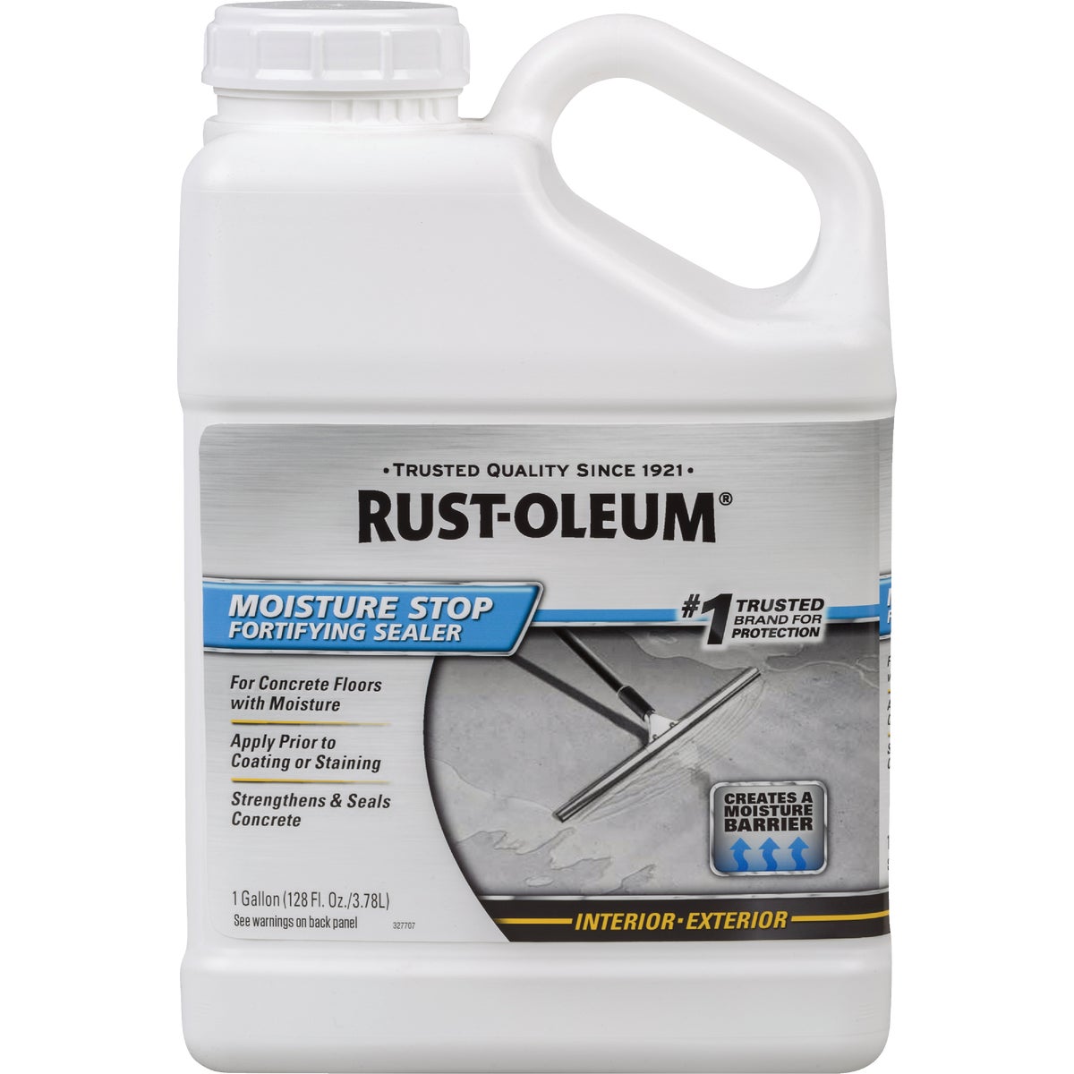 Rust-Oleum Moisture Stop Fortifying Concrete Sealer, 1 Gal., Clear