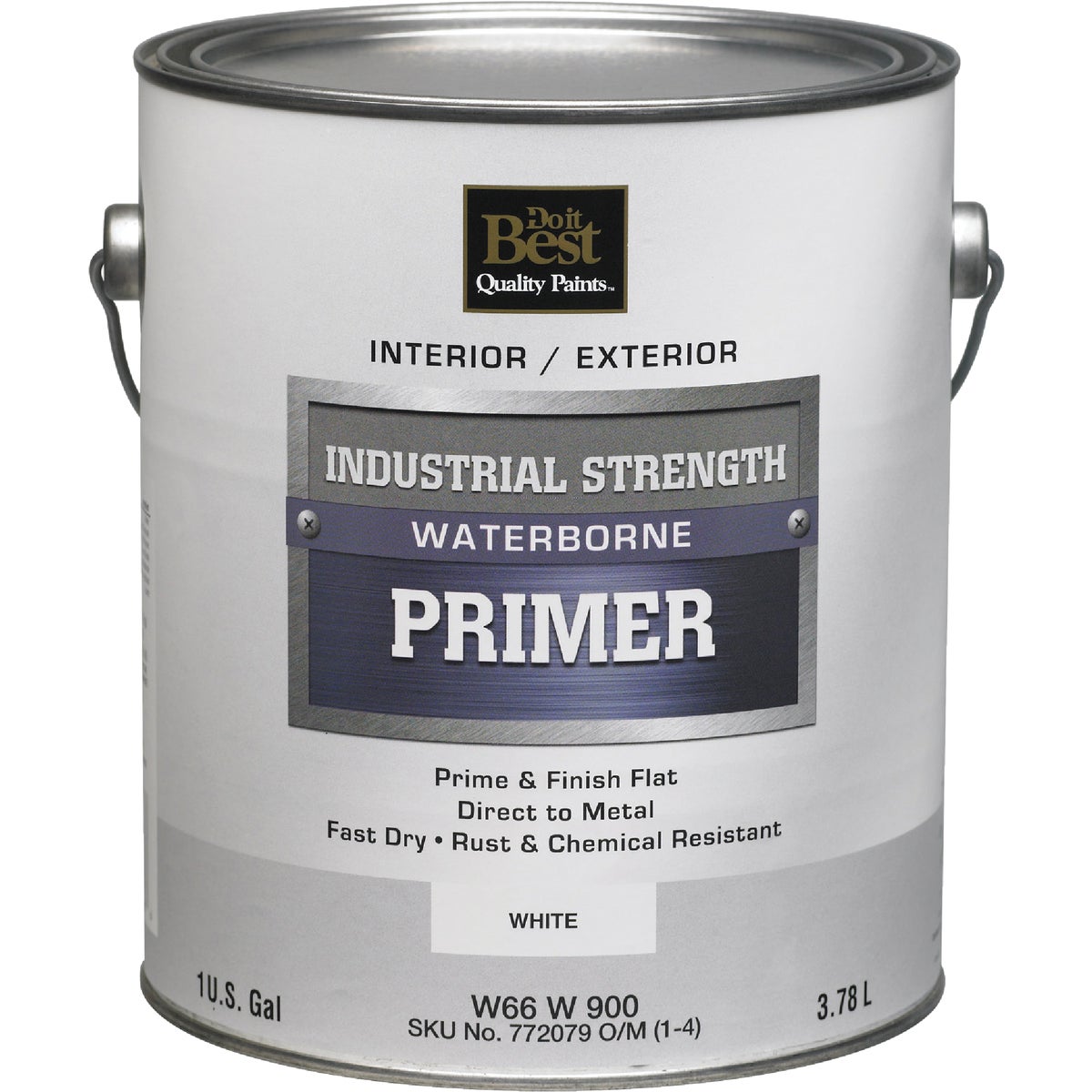 Do it Best Industrial Strength Waterborne Primer, White, 1 Gal.