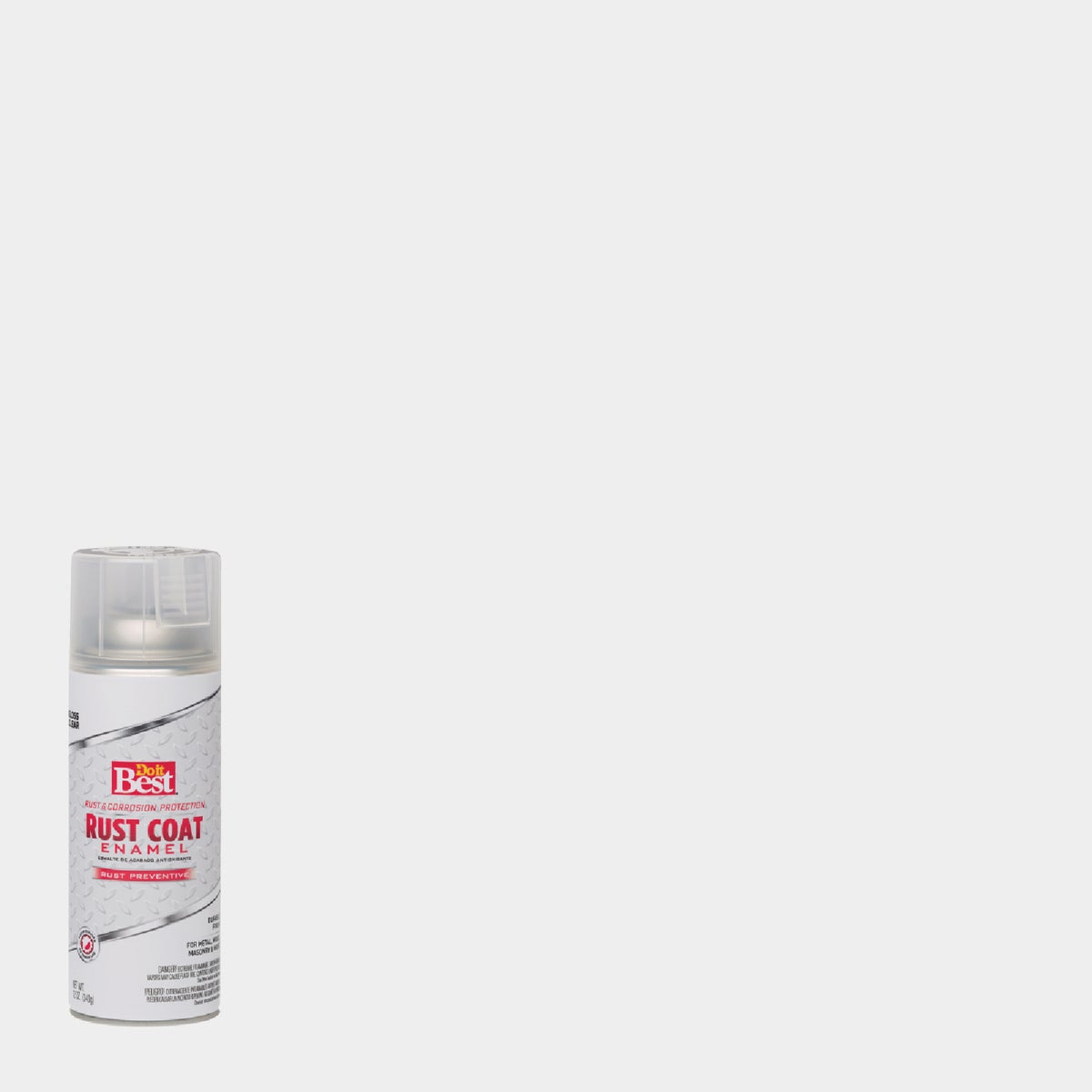 Do it Best Rust Coat Gloss Clear 12 Oz. Anti-Rust Spray Paint