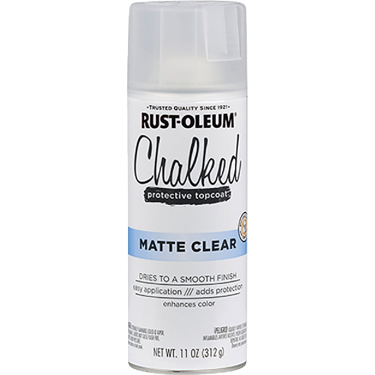 Rust-Oleum Chalked 12 Oz. Ultra Matte Spray Paint, Clear