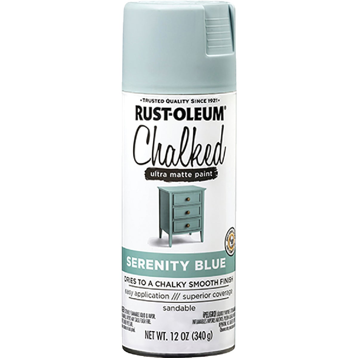 MAT BLU CHALK SPRY PAINT