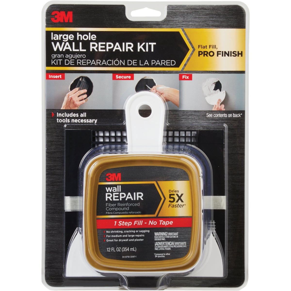 12OZ WALL REPAIR KIT