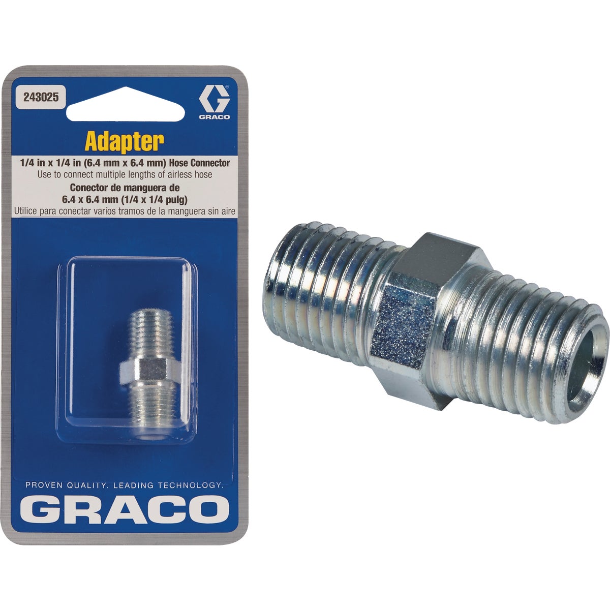 1/4″X1/4″ HOSE CONNECTOR