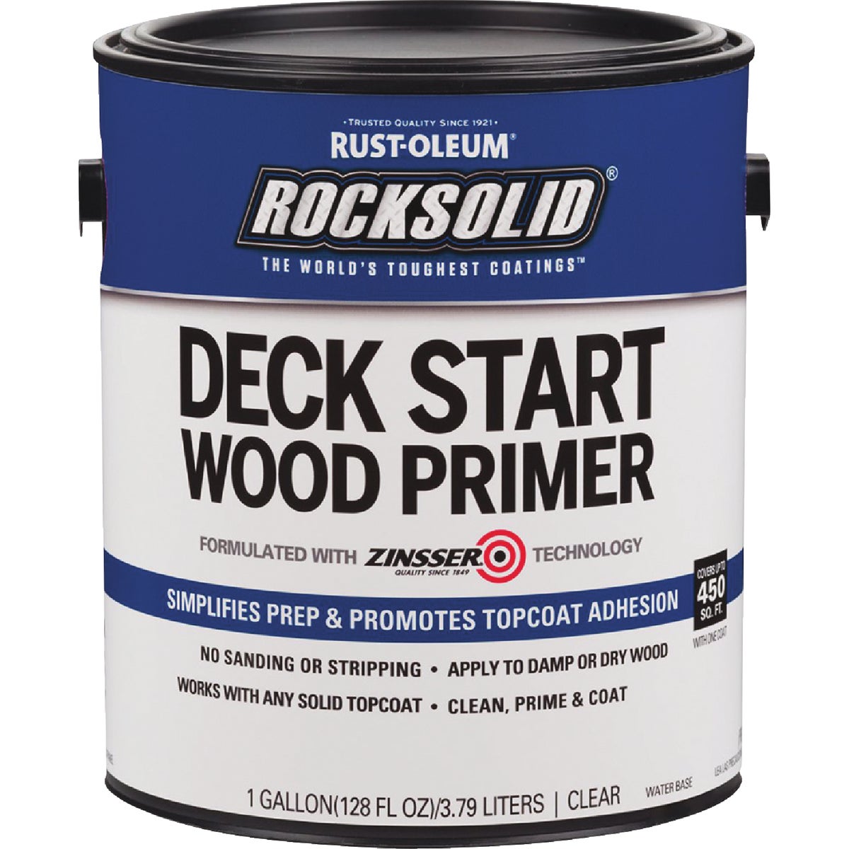 Rust-Oleum RockSolid Clear Exterior Primer, 1 Gal.