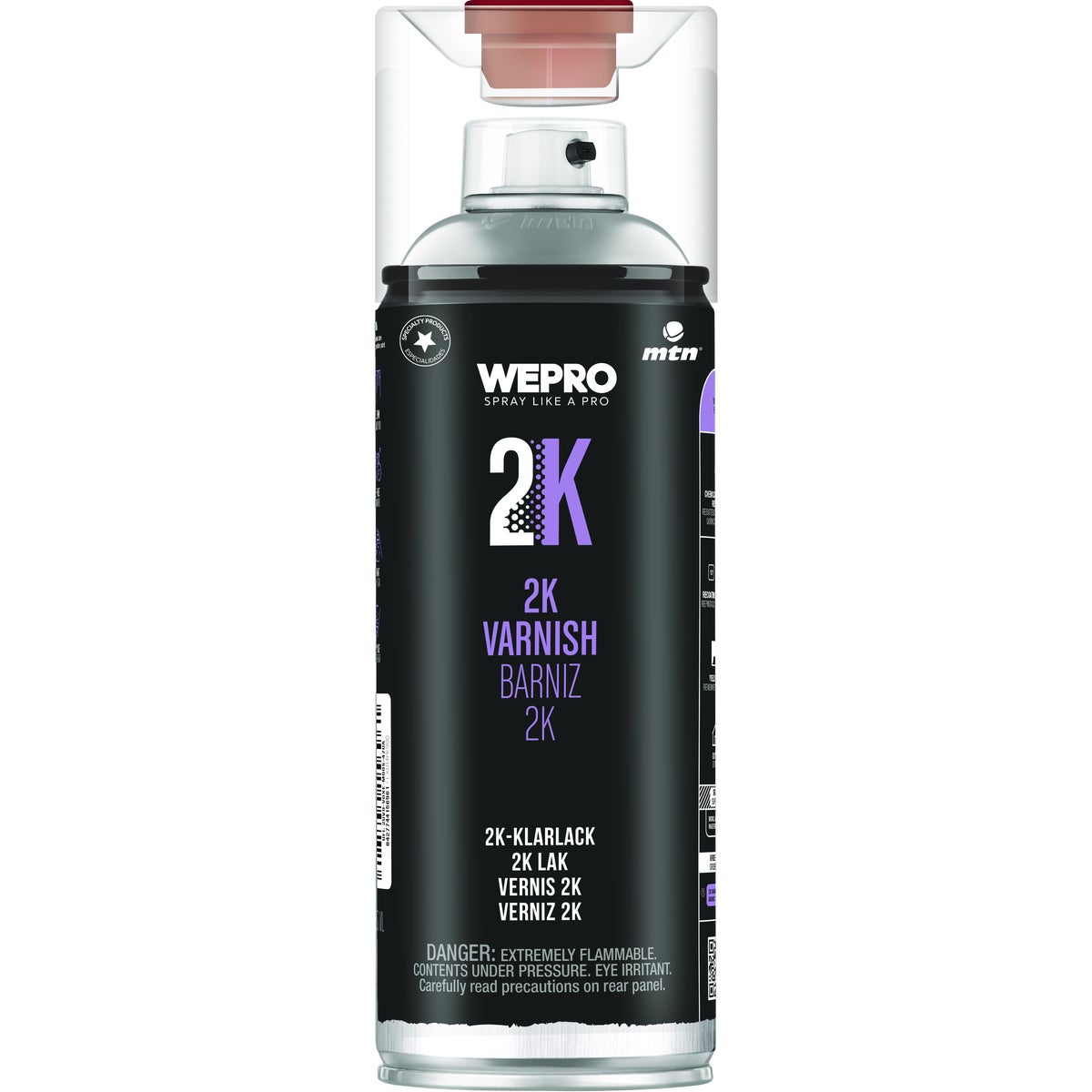 MTN WEPRO 400ml Gloss 2K Varnish Spray Paint