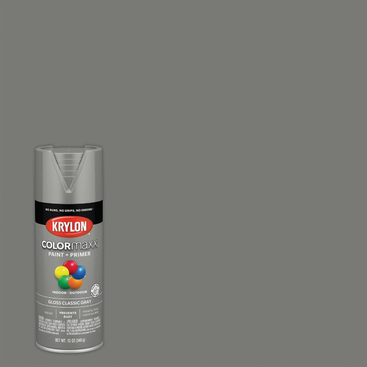 GLS CLSS GRY SPRAY PAINT