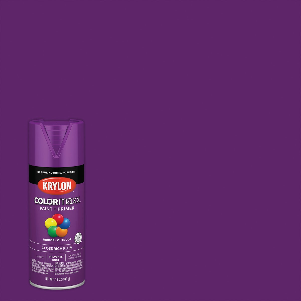 GLS RCH PLUM SPRAY PAINT