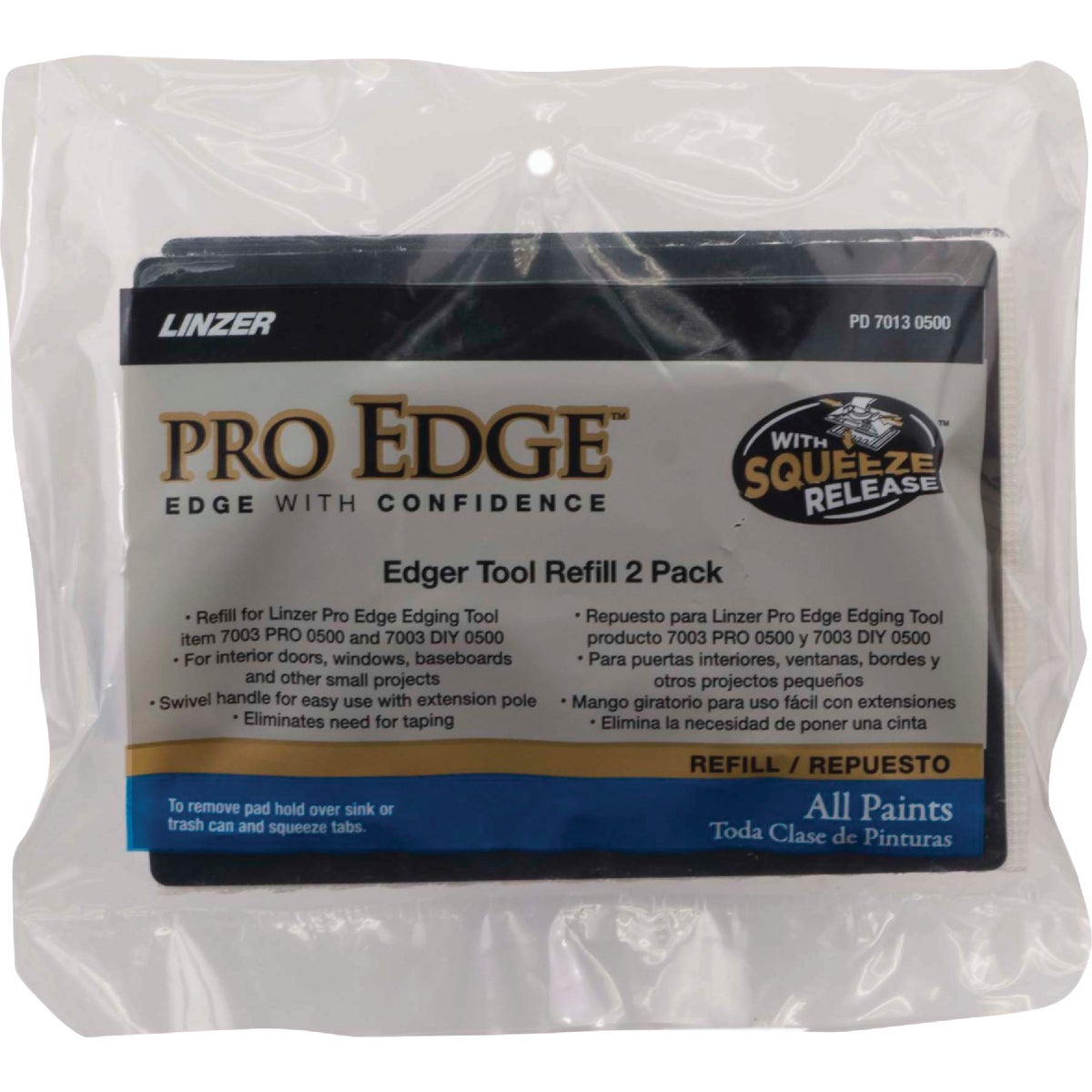 2PK PAINT EDGER PADS