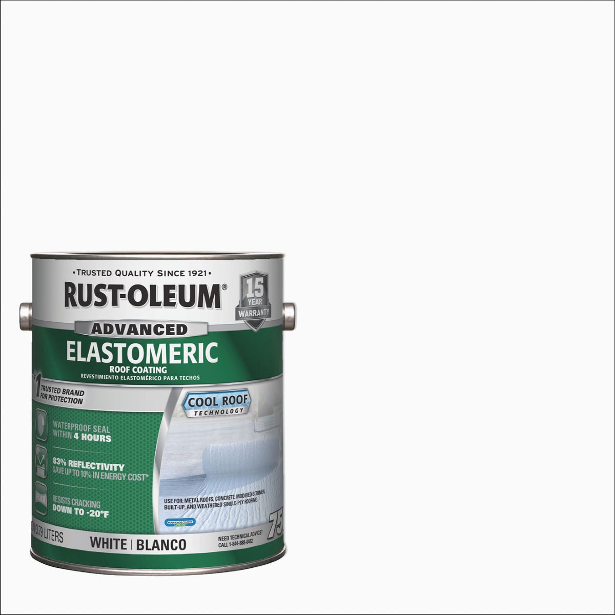 Rust-Oleum 750 1 Gal. 15-Year Elastomeric Roof Coating