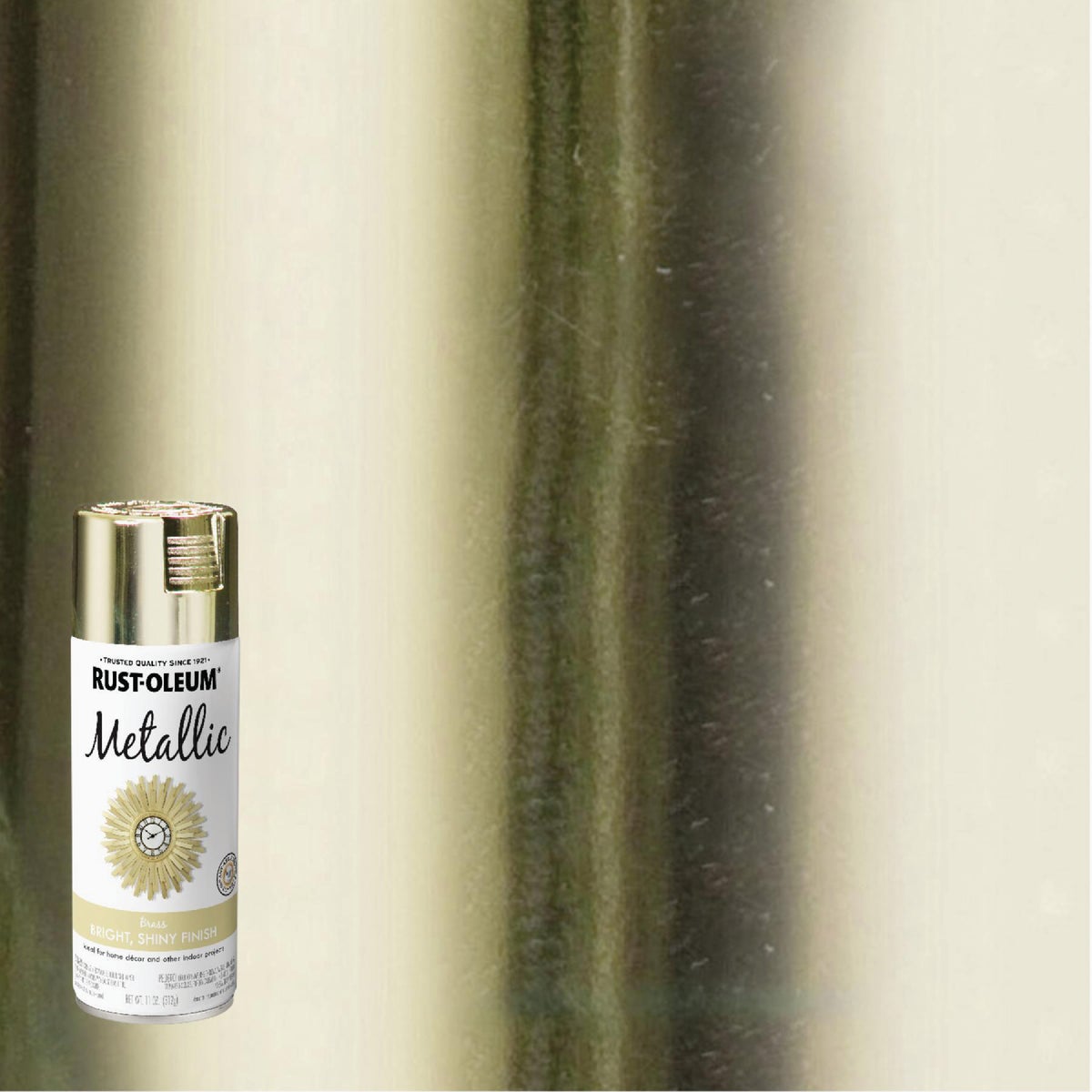 Rust-Oleum Specialty 11 Oz. Metallic Spray Paint, Brass