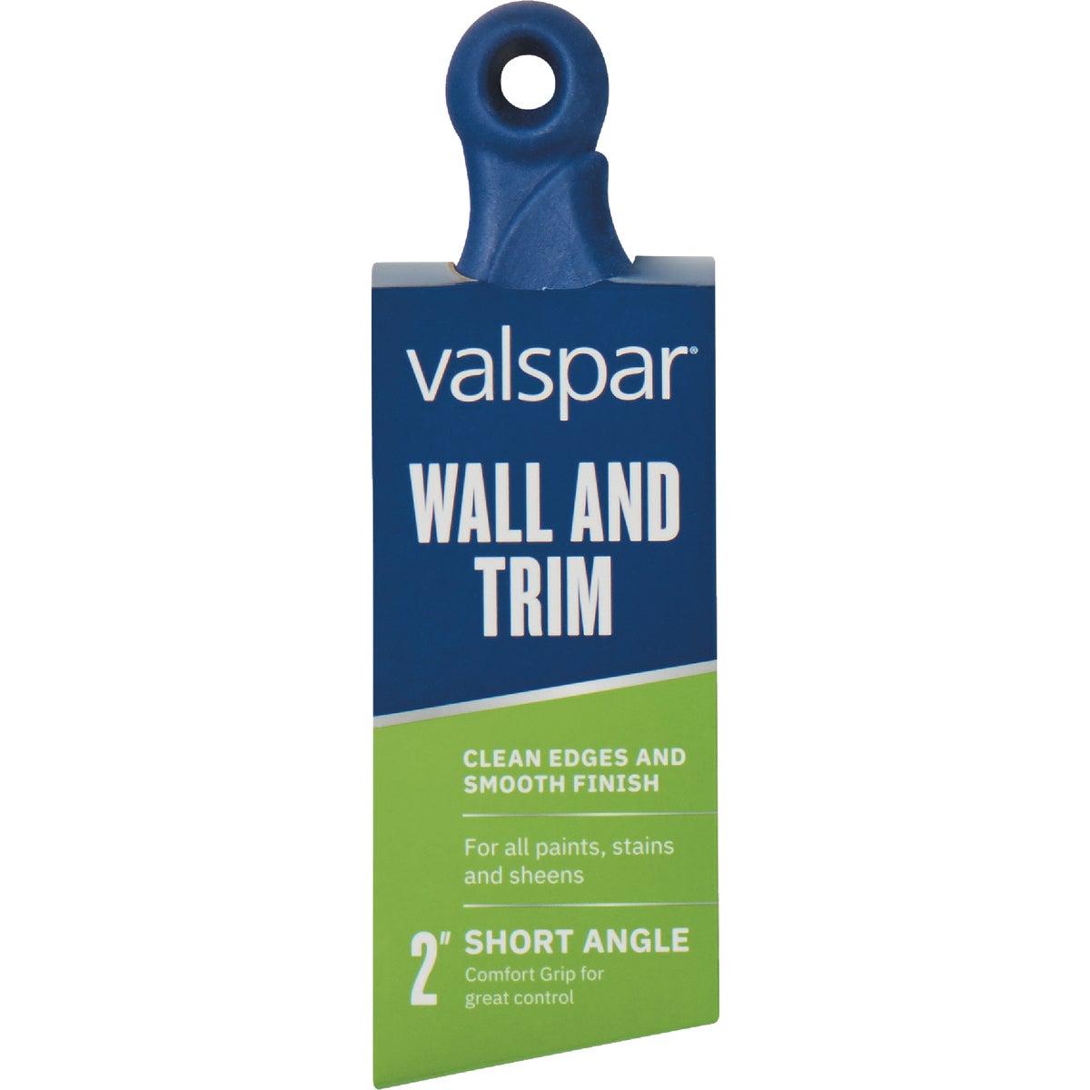 Valspar 2 In. Wall & Trim Short Angle Comfort Grip Paint Brush