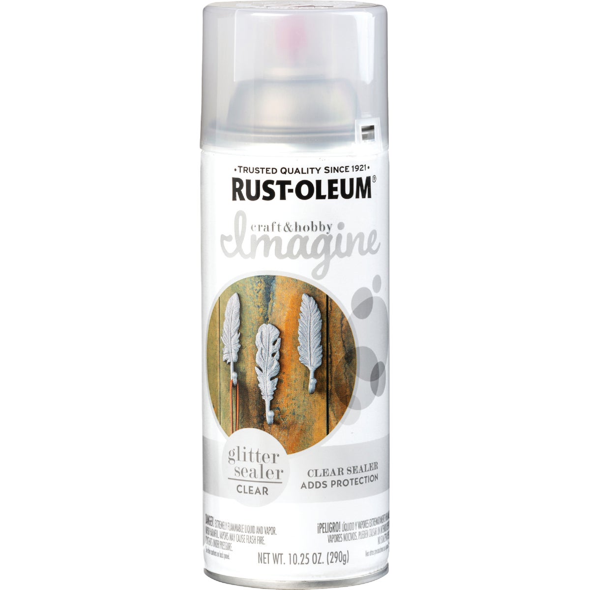 Rust-Oleum Imagine Craft & Hobby 10.25 Oz. Intense Glitter Sealer Spray Paint