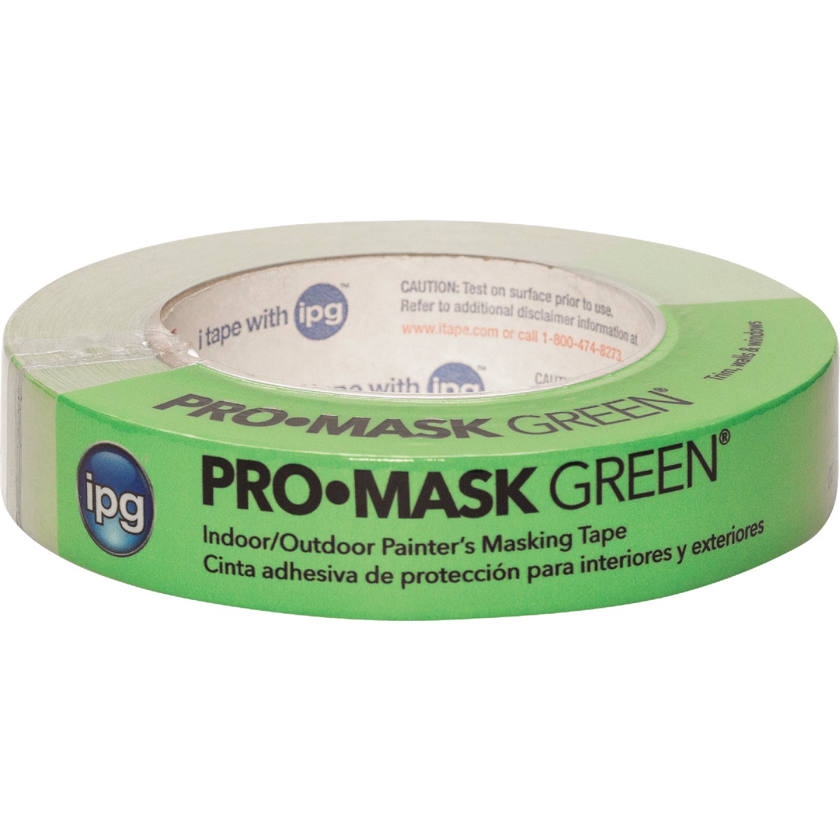 IPG ProMask Green 0.94 In. x 60 Yd. Professional Green Painter's Grade Masking Tape