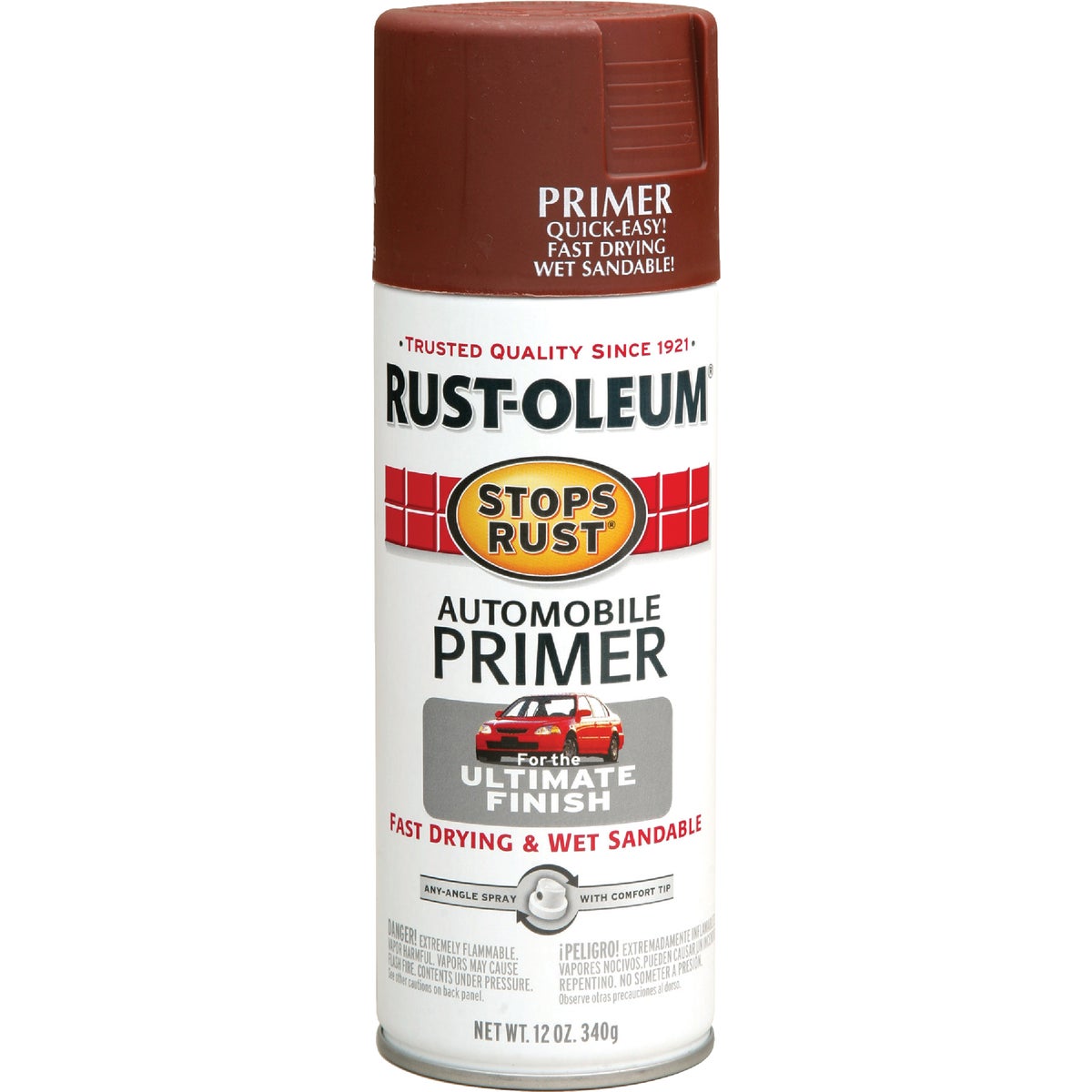 Rust-Oleum Stops Rust Red 12 Oz. Spray Automotive Paint Primer
