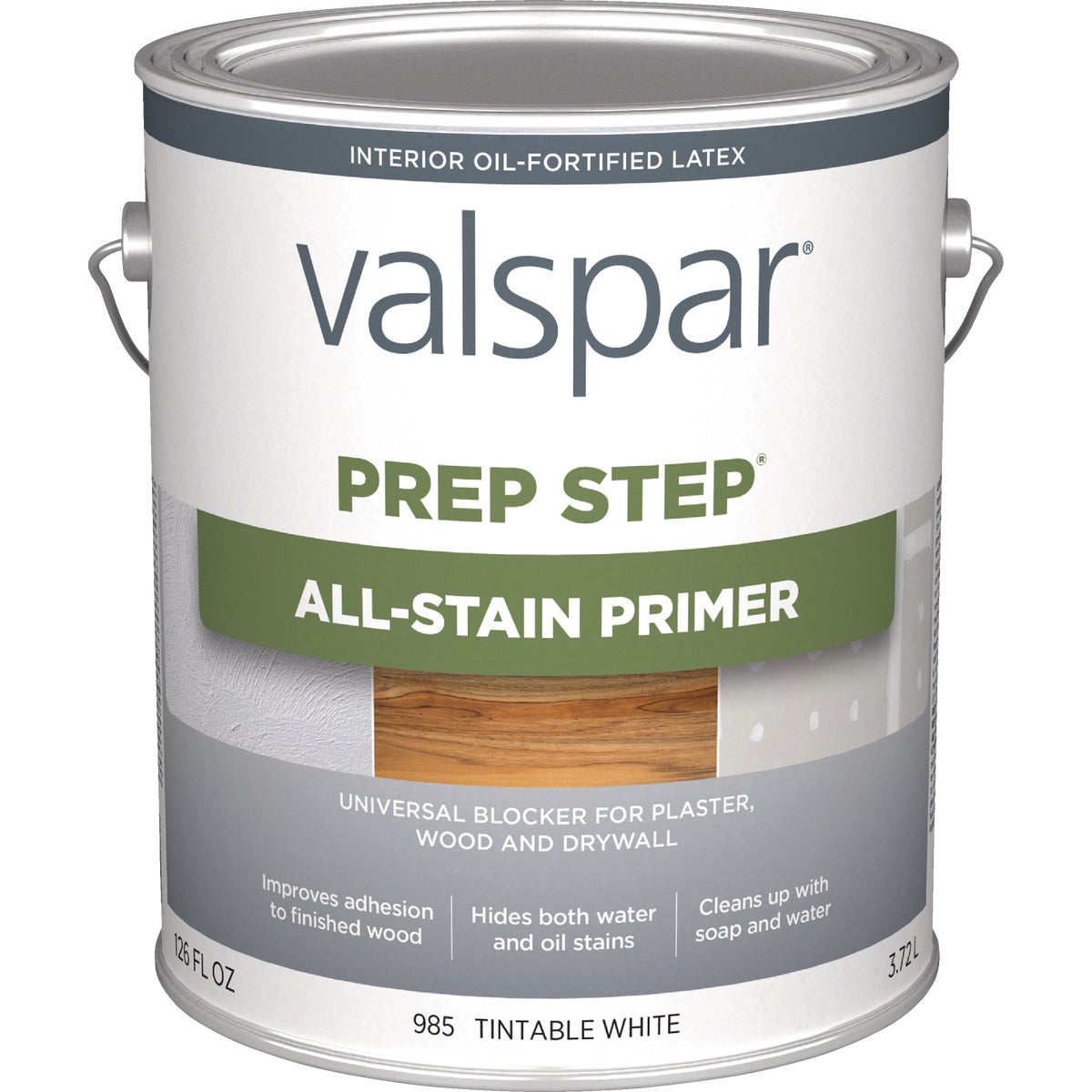 Valspar Prep Step 1 Gal. White All Stain Primer (Acrylic Alkyd)