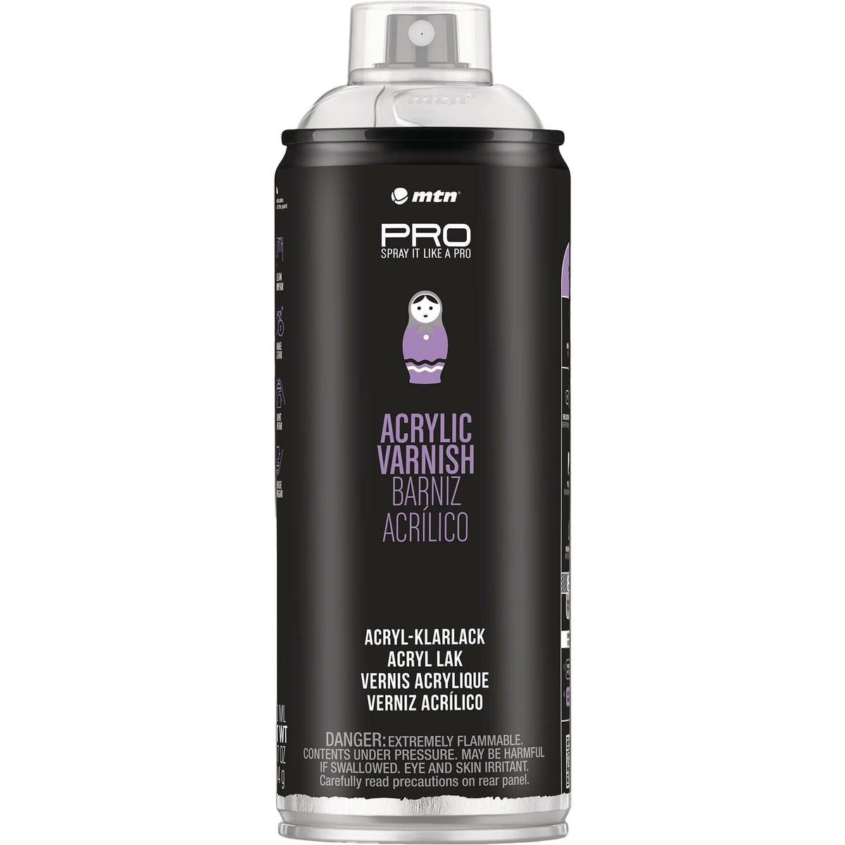 MTN WEPRO 400ml Matte Acrylic Varnish Spray Paint