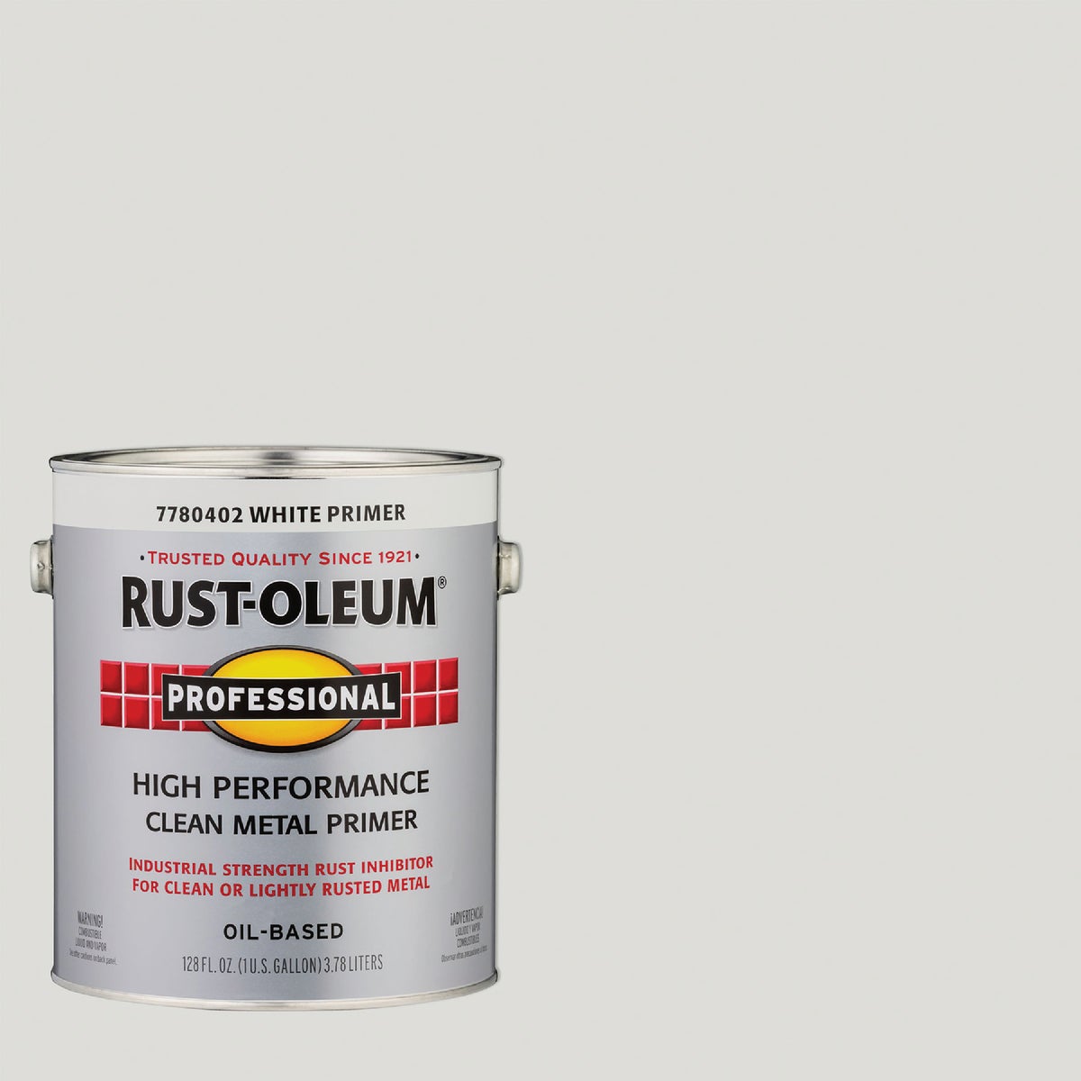 Rust-Oleum Professional High Performance Metal Primer, White, 1 Gal.