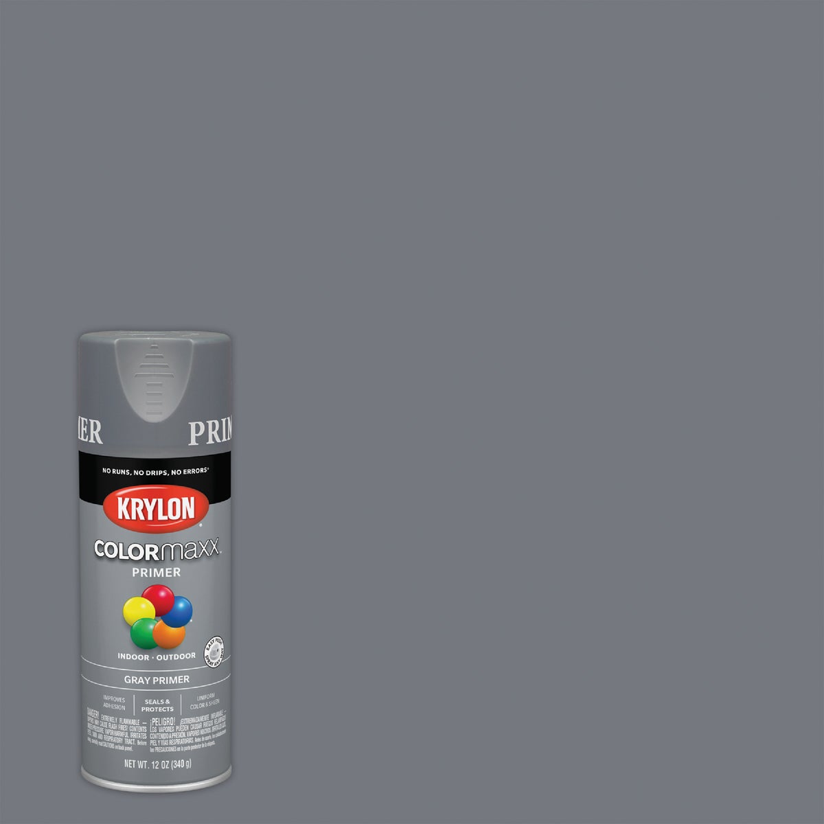 Krylon ColorMaxx Gray 12 Oz. All-Purpose Spray Paint Primer