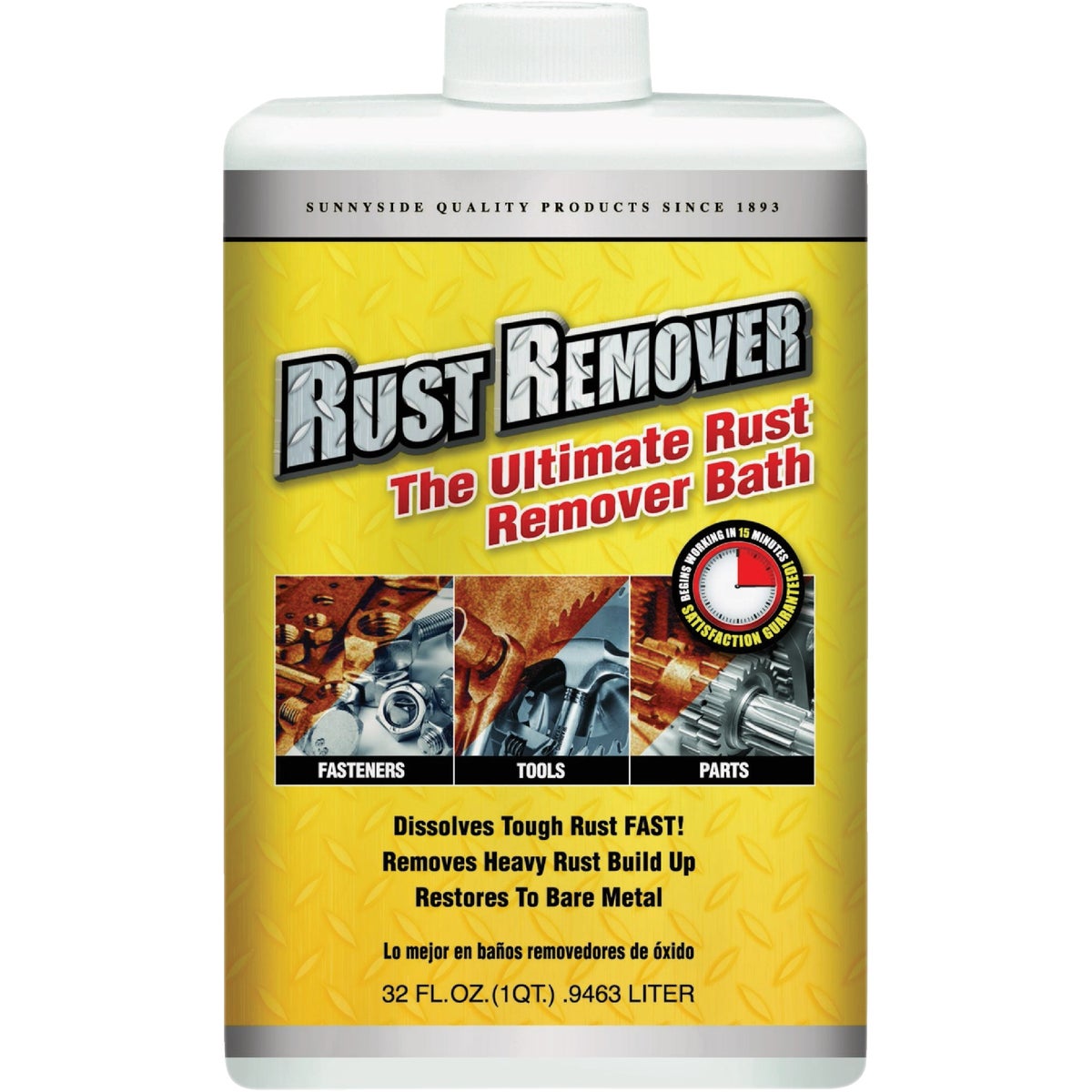 Sunnyside Rust Remover Bath, 1 Qt.