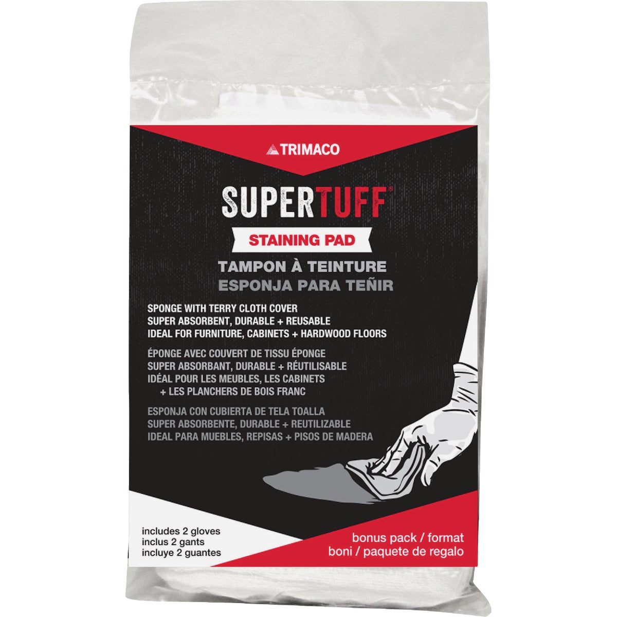 Trimaco SuperTuff 4-3/4 In. x 3-3/4 In. Staining Cloth