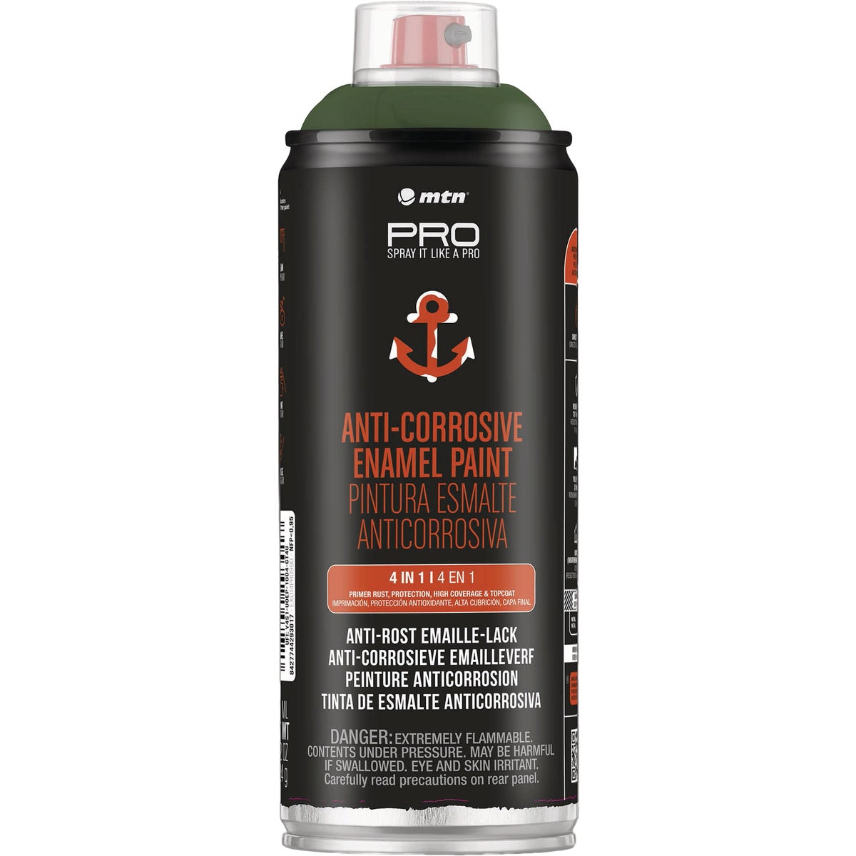 MTN WEPRO 400ml Green Anti Corrosive Spray Paint