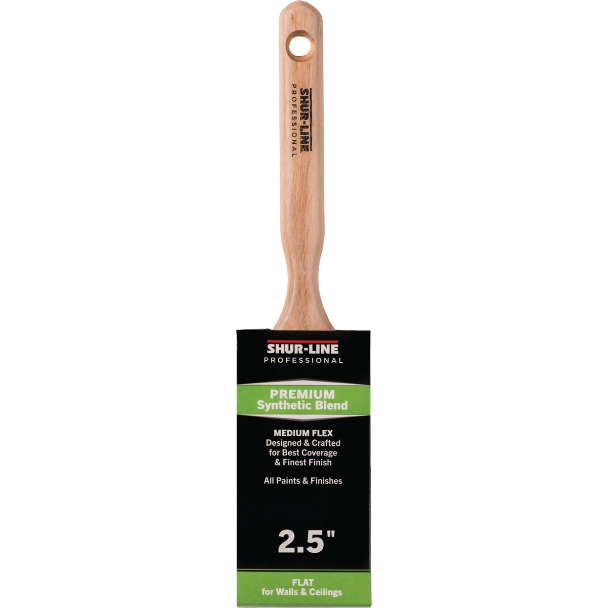 Shur-Line Pro 2 1/2 In. Flat Paint Brush