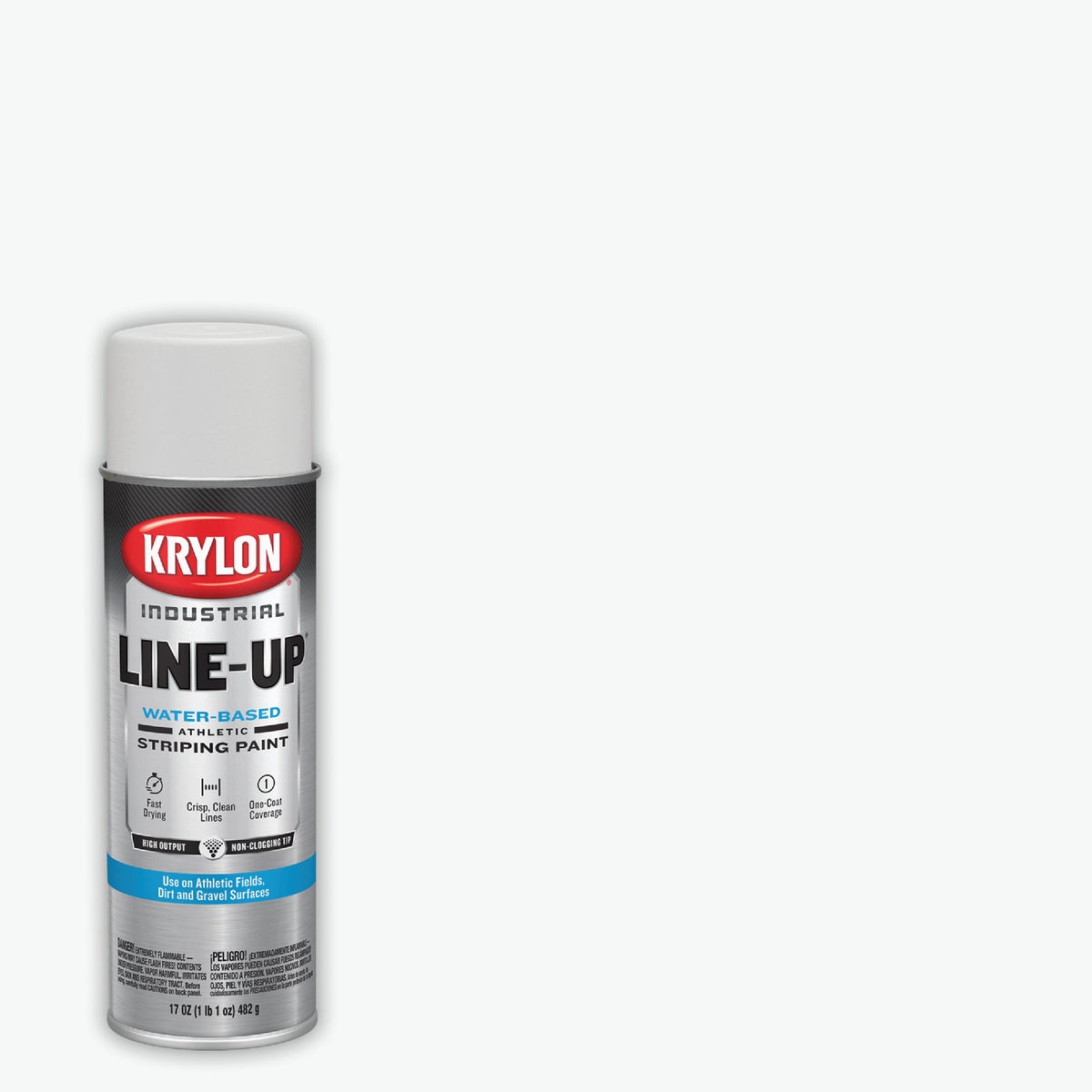 Krylon Industrial 8305 WB Athletic White Striping Paint