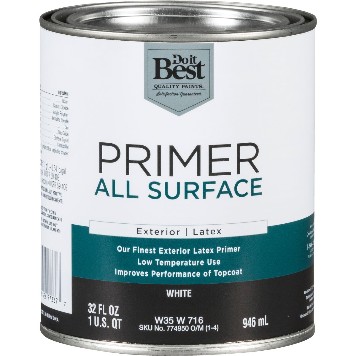 EXT WHITE LATEX PRIMER