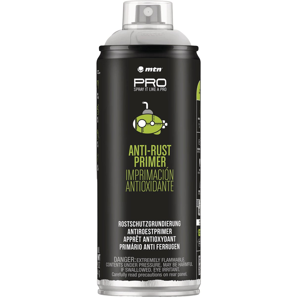 MTN WEPRO 400ml Grey Anti-Rust Primer Spray Paint