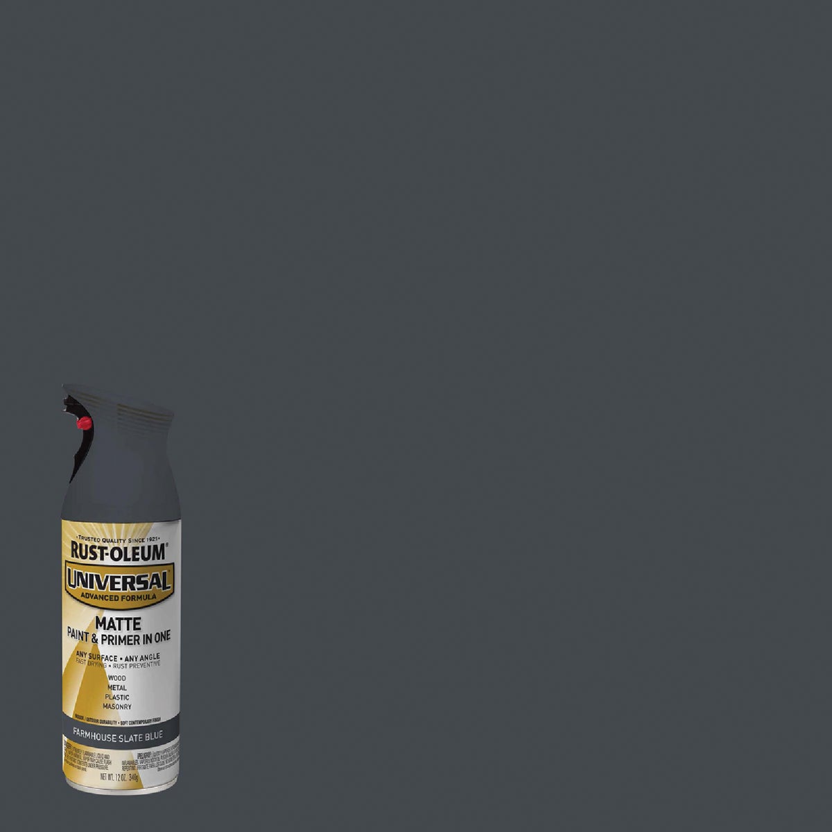 Rust-Oleum Universal 12 Oz. Matte Farmhouse Slate Blue Enamel Spray Paint