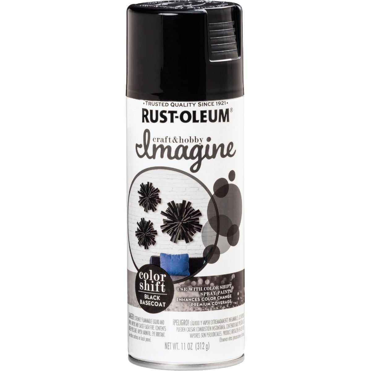 Rust-Oleum 11 Oz. Black Base Imagine Craft & Hobby Color Shift Spray Paint