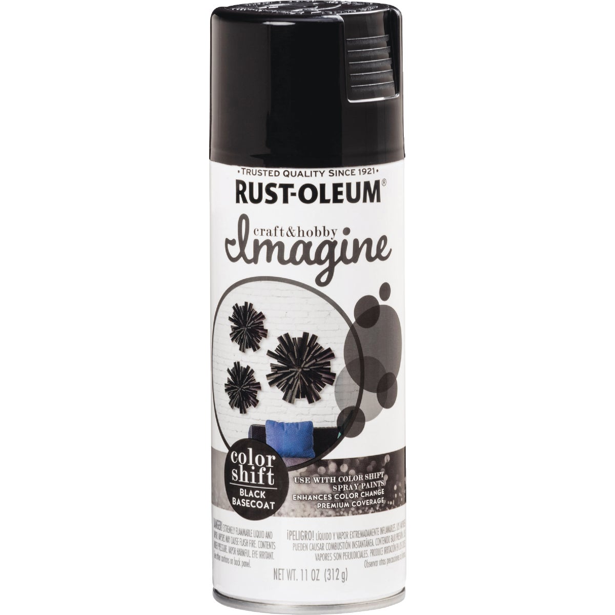 Rust-Oleum 11 Oz. Black Base Imagine Craft & Hobby Color Shift Spray Paint