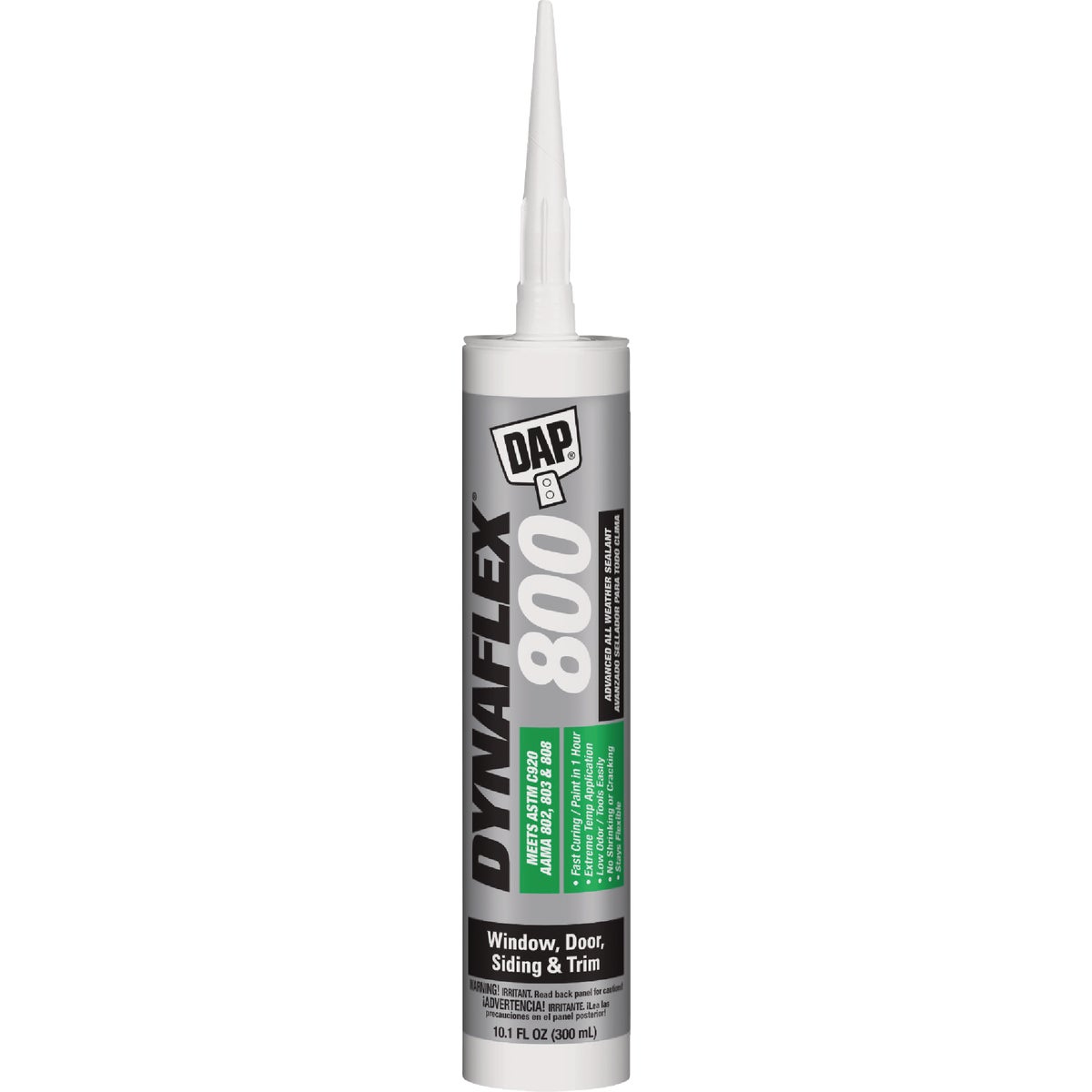 DAP Dynaflex 800 10.1 Oz. Advanced Window, Door, Siding, & Trim Polymer Sealant - Black BK009