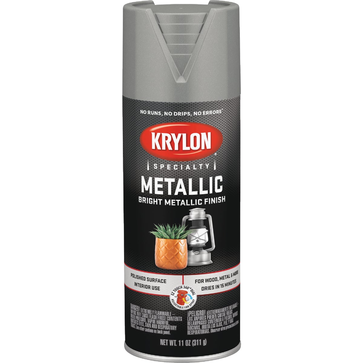 Krylon Premium Chrome Aluminum Metallic Spray Paint