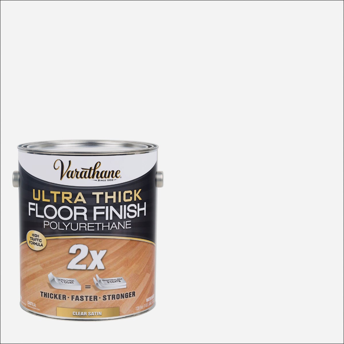 Varathane 1 Gal. Ultra Thick Clear Satin Polyurethane Floor Finish