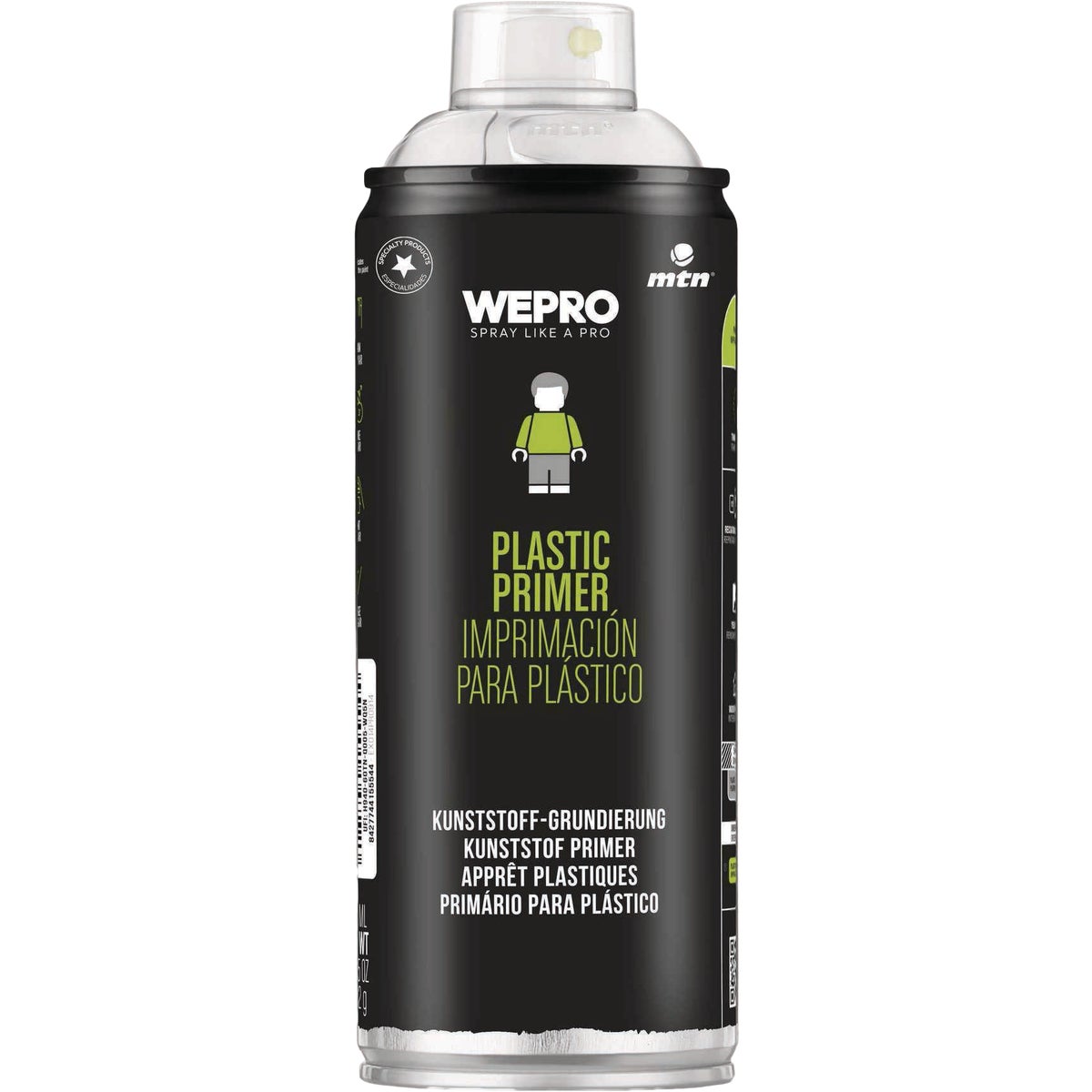 MTN WEPRO 400ml Plastics Primer 2022 Spray Paint