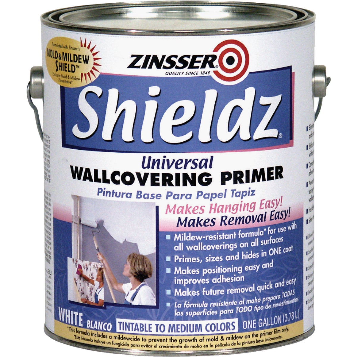 Zinsser Shieldz White Wallpaper Primer, 1 Gal.
