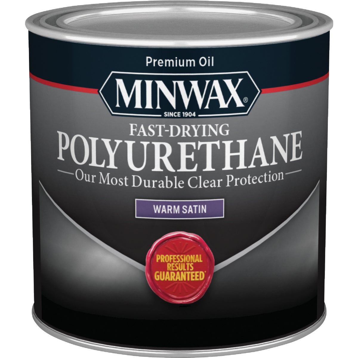 Minwax Satin Fast-Drying Interior Polyurethane, 1/2 Pt.