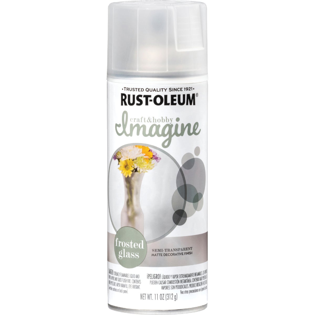 Rust-Oleum 11 Oz. Frosted Glass Craft Spray Paint