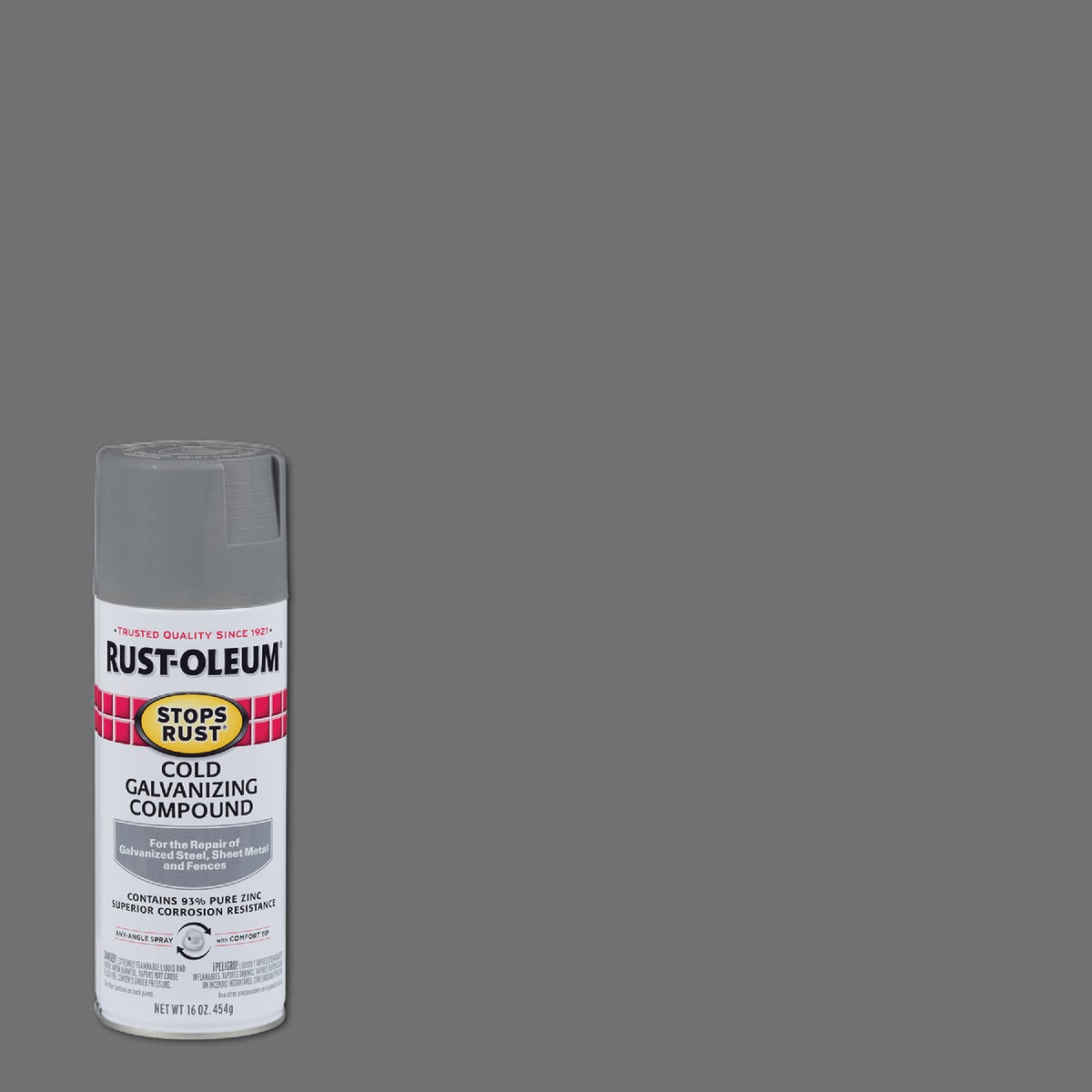 Rust-Oleum Stops Rust Gray Galvanized 16 Oz. Anti-Rust Spray Paint