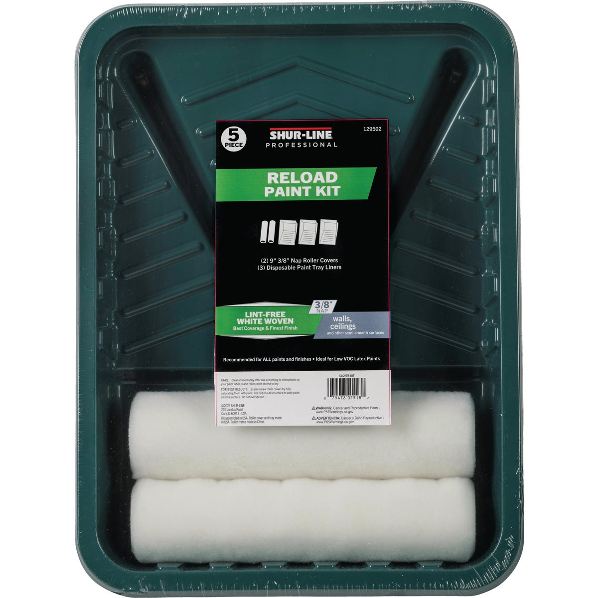 Shur-Line Professional Paint Roller & Tray Set (5-Piece)