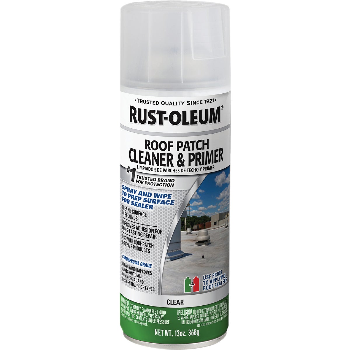 Rust-Oleum 13 Oz. Clear Roofing Patch Cleaner & Primer Spray