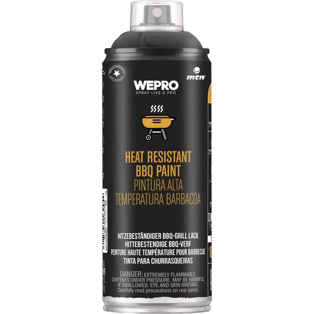MTN WEPRO 400ml Heat Resistant BBQ Spray Paint