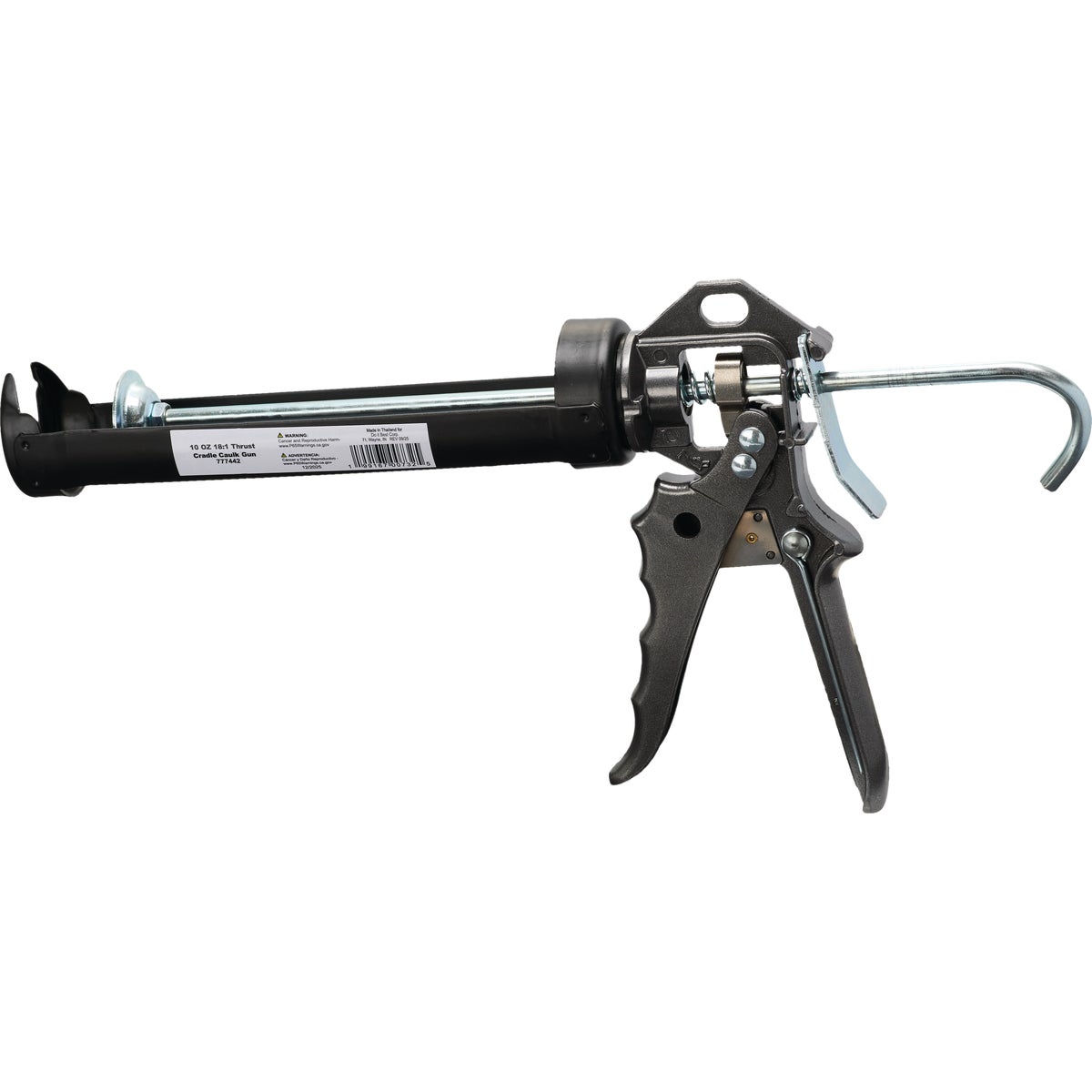 10 Oz. 18:1 Thrust Skeleton Smooth Rod Caulk Gun