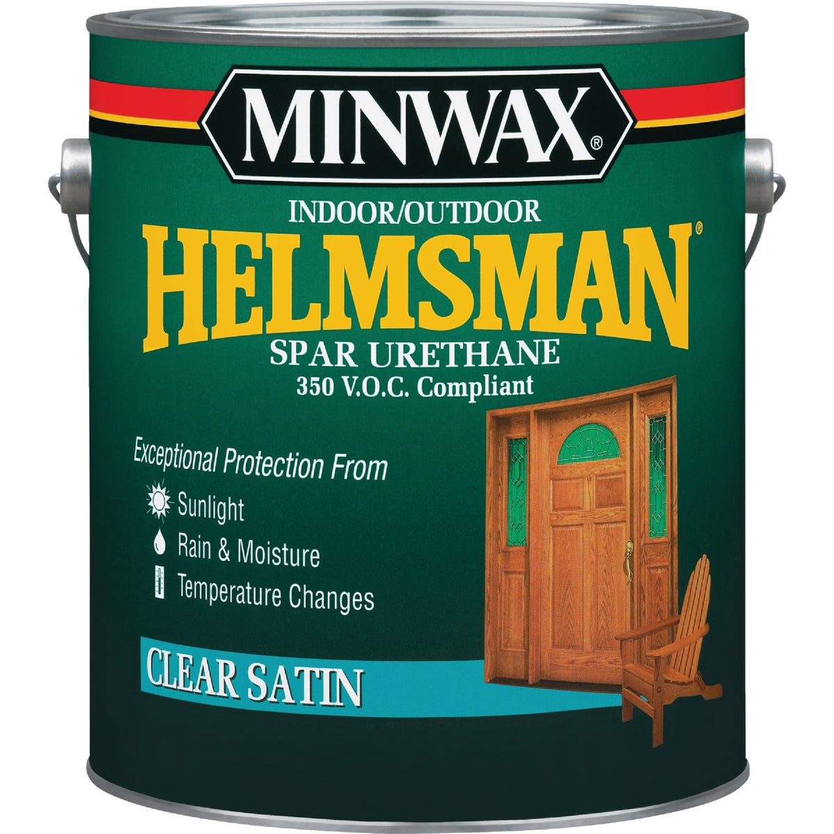 Minwax Helmsman VOC Satin Spar Interior & Exterior Varnish, Gallon