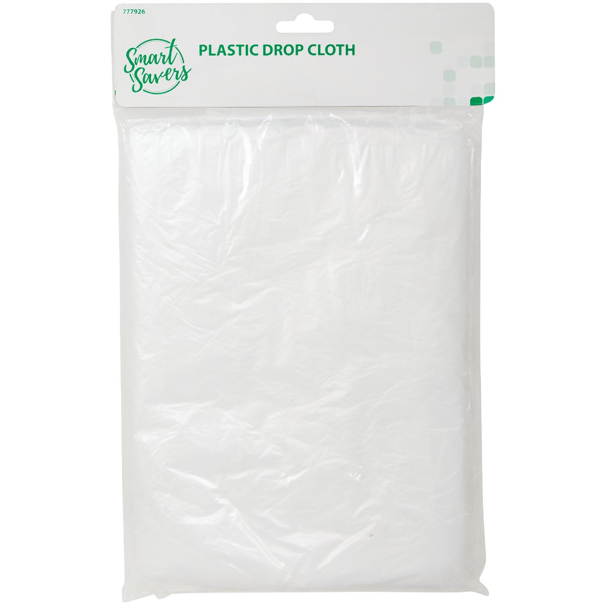 Smart Savers Plastic 9 Ft. x 12 Ft. 0.01mm Drop Cloth