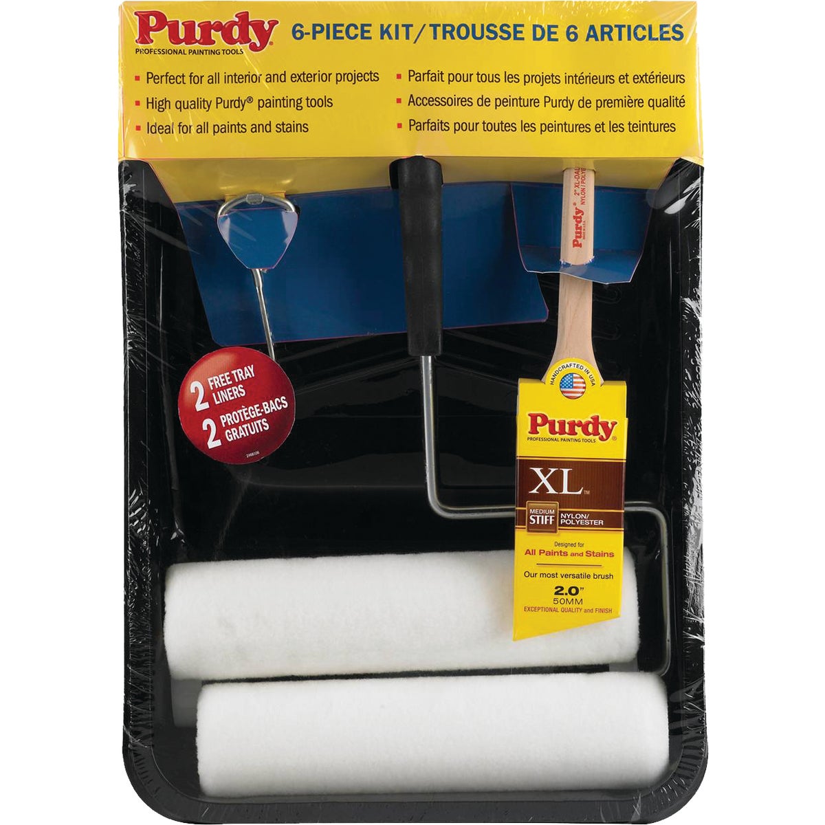 Purdy 9 In. 3/8 In. Woven Roller & Tray Set (6-Piece)