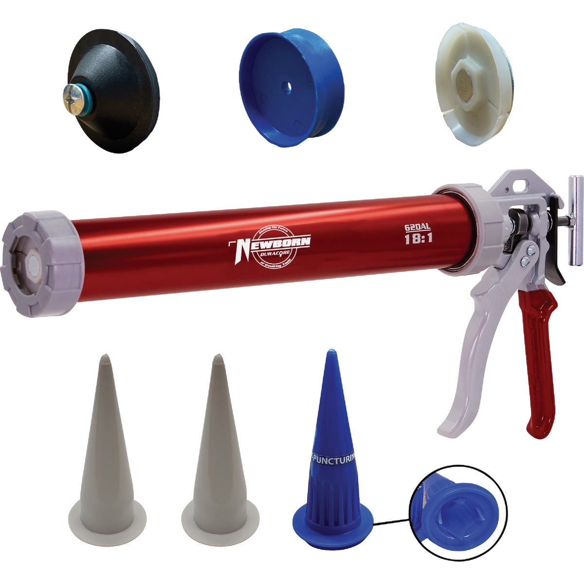 Newborn DuraCore Bulk/Sausage/Cartridge Caulk Gun