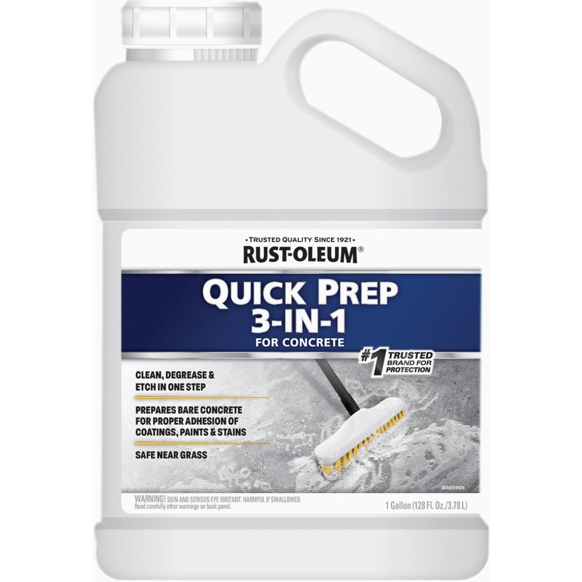 Rust-Oleum 1 Gal. Quick Prep 3-In-1 Cleaner, Degreaser & Etch